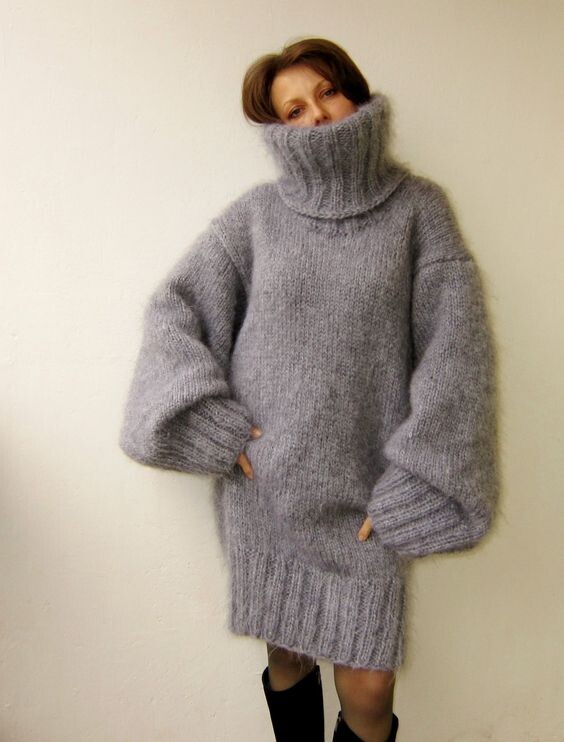 платье свитер