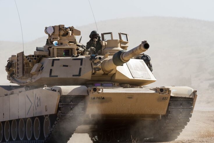 Танк Абрамс M1Танк M1 Abrams: