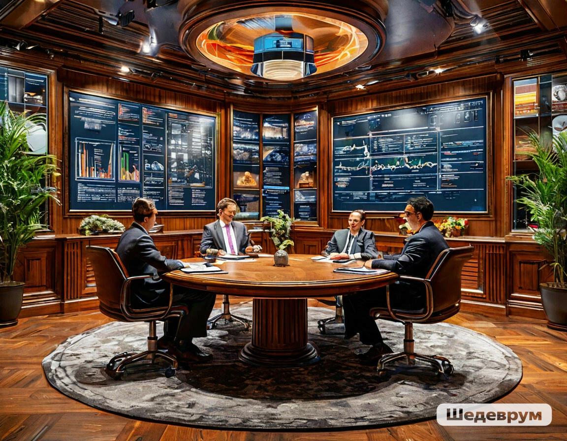 Рис. Современный стратегический анализ и стратегическое управление. Коллаж.