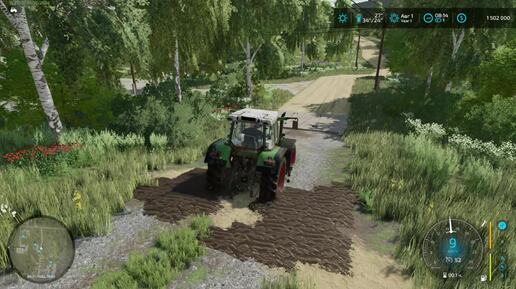 Farming Simulator 22. Балдейкино тонет в грязи!