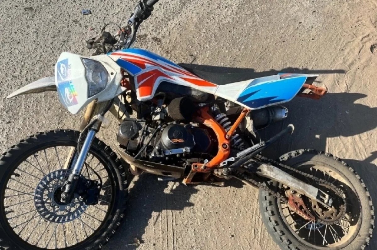    На дороге в Удмуртии автомобилист сбил 14-летнего подростка на питбайке