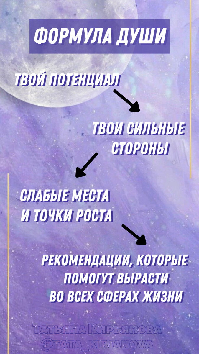 Формула Души. Татьяна Кирьянова 