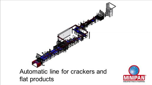 Автоматизированная линия по производству итальянских галлет Ciadle Minipan