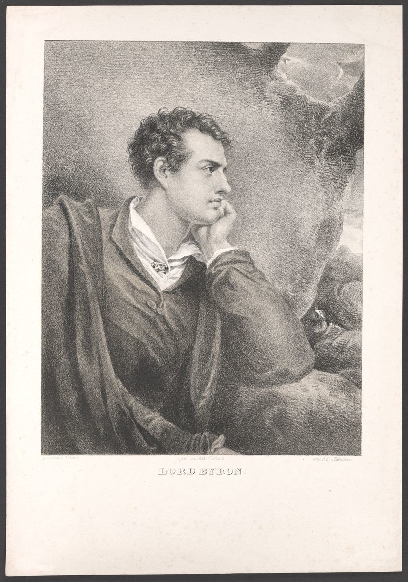Джордж Байрон. Nicolas Eustache Maurin. Источник