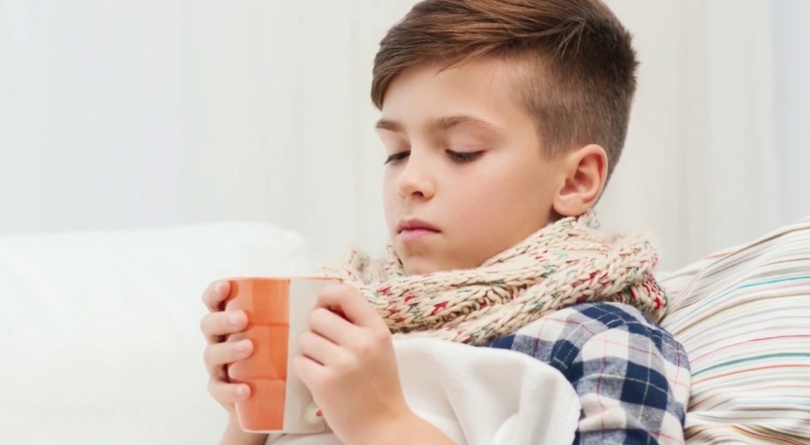 И больше тёплого питья