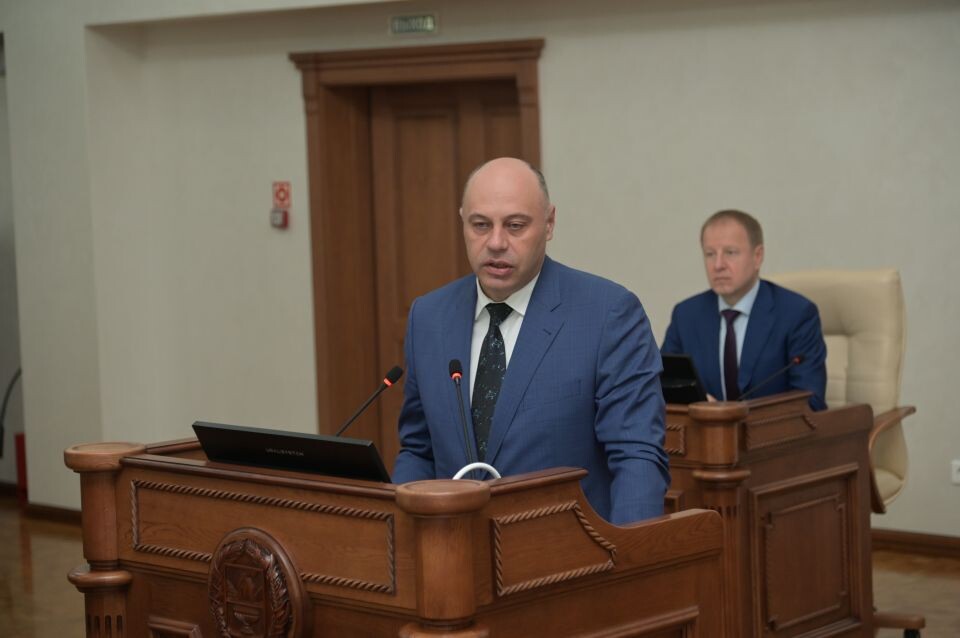    Министр финансов Алтайского края Данил Ситников. Источник: Пресс-служба АКЗС