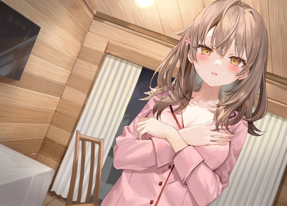 Мария, смущающаяся наличия самой большой груди в сериале. Источник: там же.