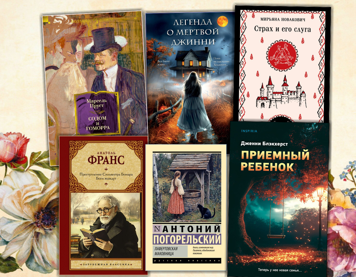 Ищу интересное: Книжные новинки (Октябрь 2024 г.). Коллаж сделан автором блога Прочитаю Расскажу. Фотографии взяты из открытых источников.