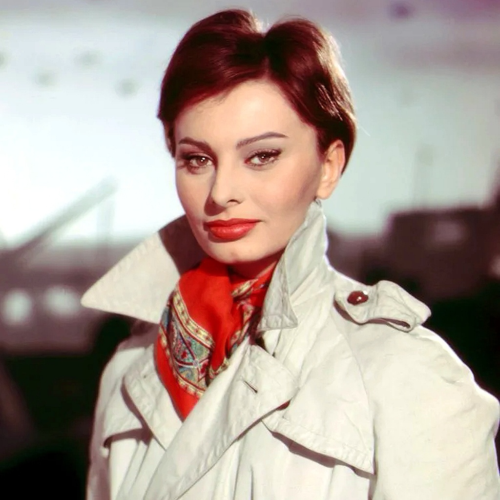 Софи Лорен в Риме, 1953 г