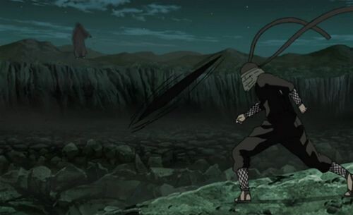 Лидер теней и Хирузен (изображение из Интернета)