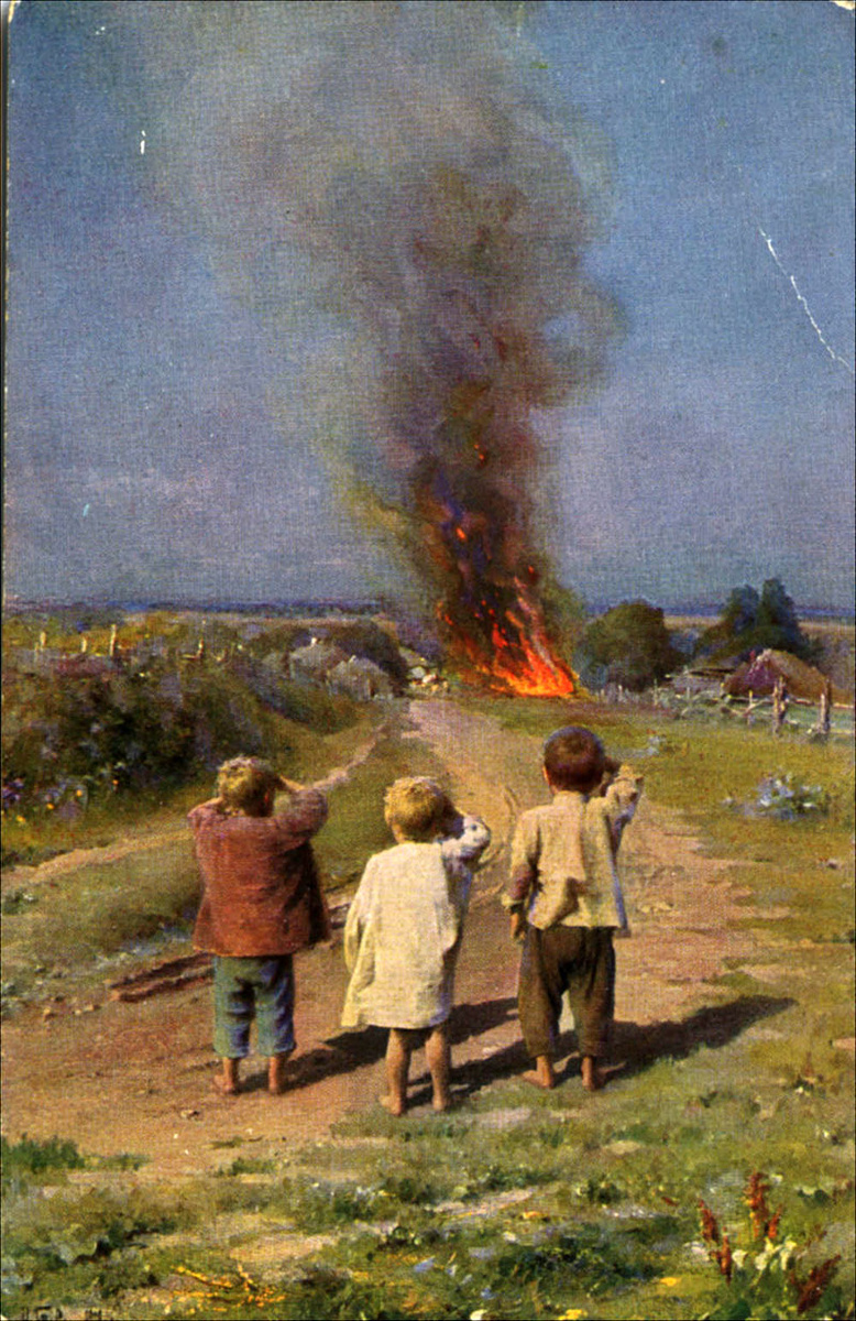 Сорванцы. Набедокурили. 1912