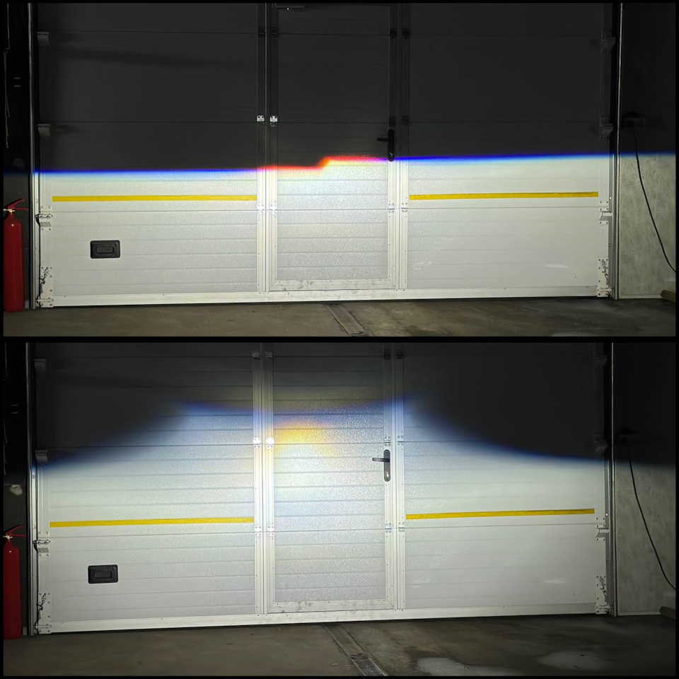 Ближний/дальний на расстоянии 7-ми метров