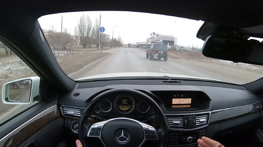 2012 Mercedes-Benz E200 (W212) 1.8L (184HP) M 271 DE 18 AL. ОБЗОР И ТЕСТ.