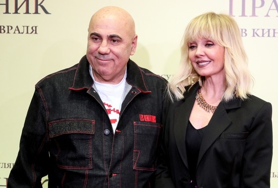    Иосиф Пригожин со своей женой Валерией