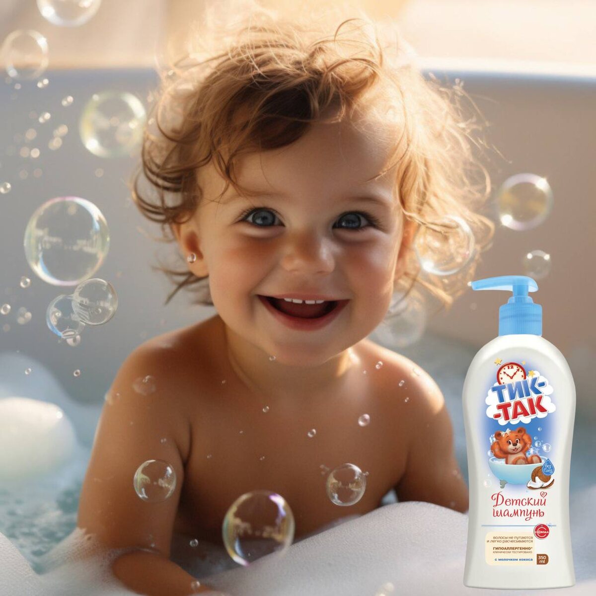 Детский шампунь Тик-так