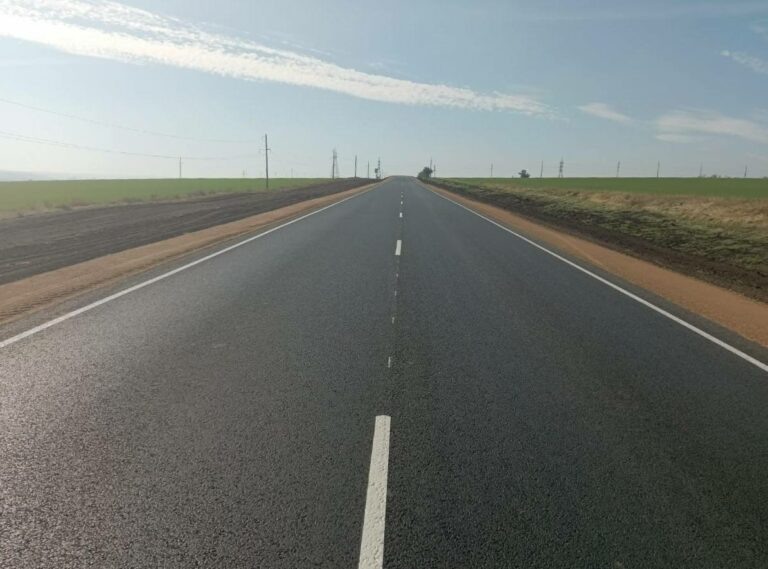    В Оренбуржье уложено уже более 1,1 млн квадратных метров нового дорожного покрытия Кристина Просвиркина