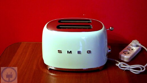 Тостер Smeg TSF01PGEU ОБЗОР