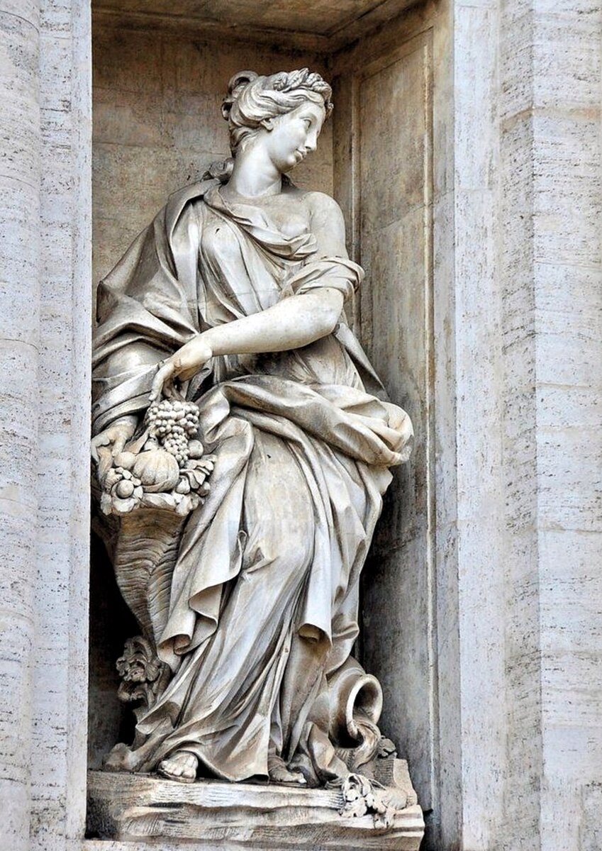 Богиня изобилия. Фонтан Де Треви