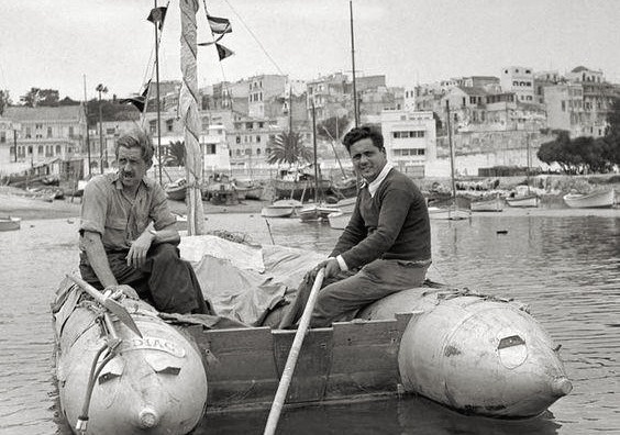 Ален Бомбар и Джек Палмер