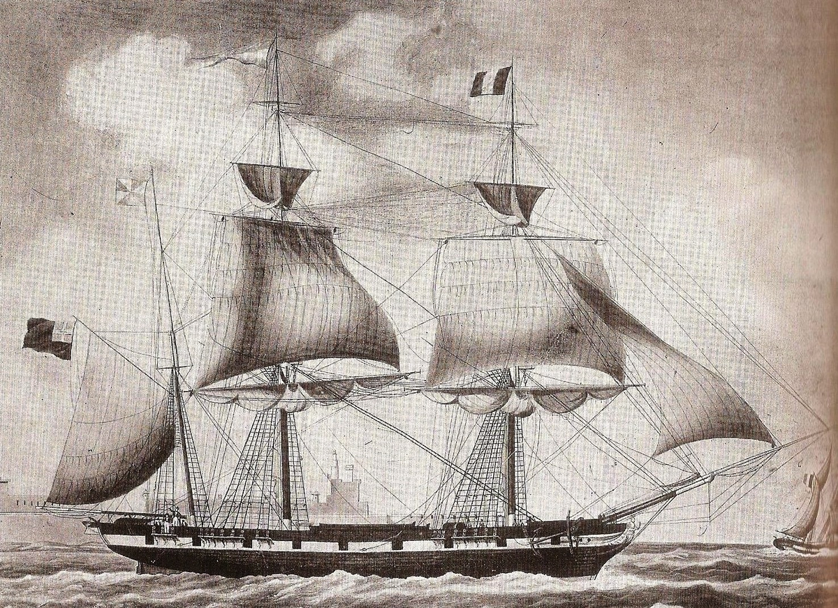 1839, 3 октября (21 сентября по старому стилю): В Николаеве на Спасском адмиралтействе заложен «Ягудиил» 