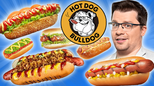 Пробую все меню ХОТ ДОГ БУЛЬДОГ от Гарика Харламова. Честный обзор Hot Dog Bulldog. Это провал?