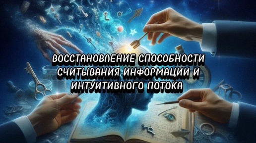 Восстановление способности считывания информации и интуитивного потока