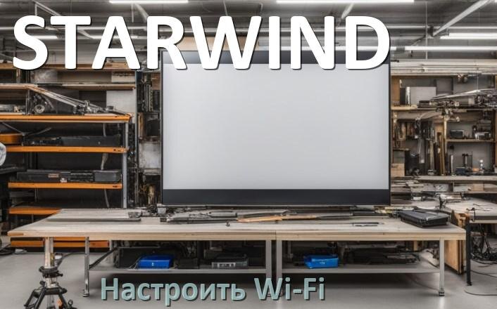 
Как подключить телевизор STARWIND к Wi-Fi роутеру и настроить интернет