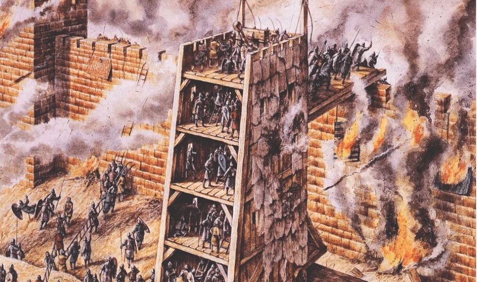 Осадная башня.