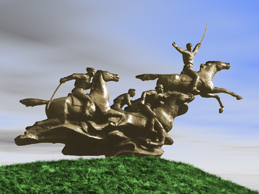 Памятник Б.М. Думенко. https://yandex.ru/images/search?img_url=https%3A%2F%2Fkprf-don.ru%2Ffile%2Fnews%2F2016%2FJuly%2Ftn_p1040571.jpg&lr=194&p=1&pos=7&rpt=simage&source=related-duck&text=Борис%20Думенко%20памятник%20Веселовский%20район