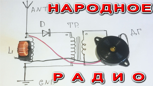 Вечный ПРИЕМНИК работает БЕЗ БАТАРЕЕК и аккумуляторов принимает радиостанции