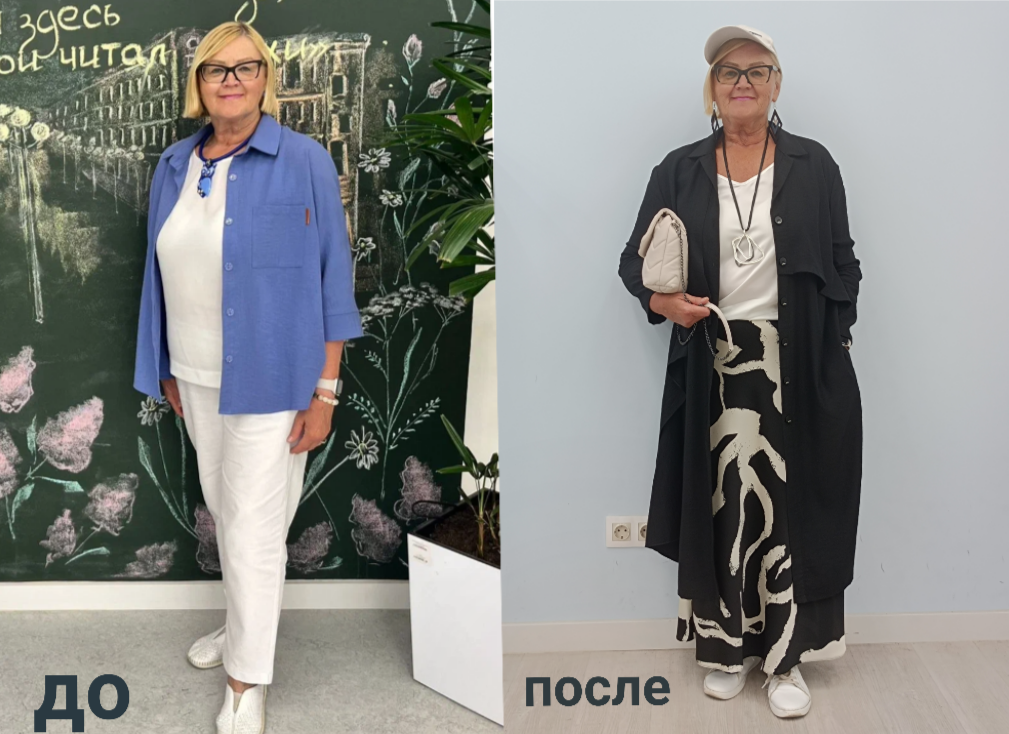 Студентка Фабрики Икон Стиля - Наталья Садко, 69 лет,  166 см, 82 кг