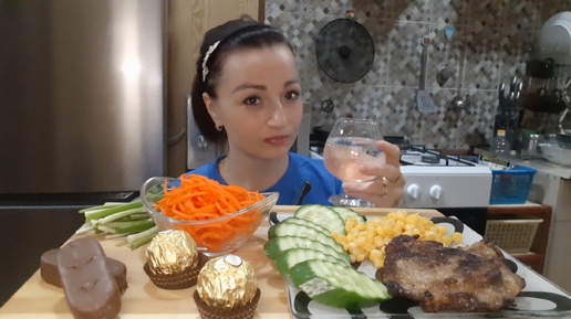 Мукбанг🥩Бывший муж КОЗЕЛ🦌#мукбанг#неасмр#