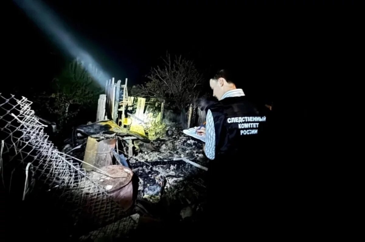    На Кубани после пожара в частном доме нашли тело пенсионера