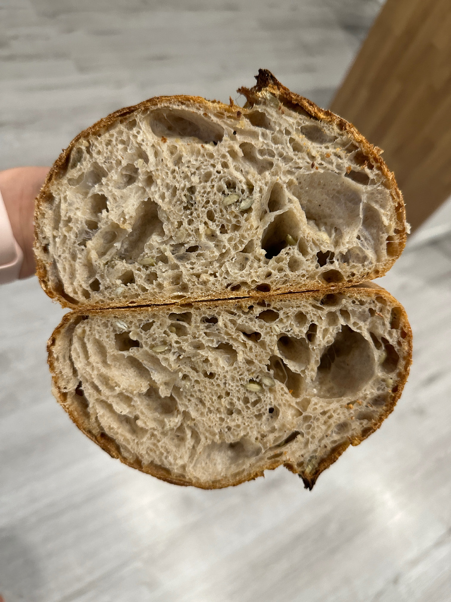 Мой тартин по рецептуре от Чада Робертсона