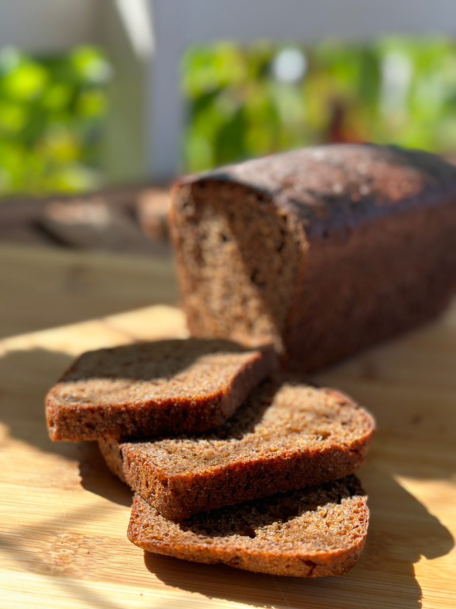 Заварной прибалтийский хлеб (рецепт есть в моем сборнике)