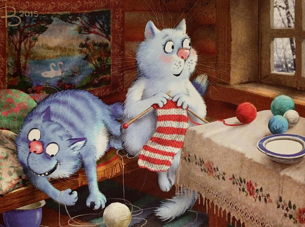 Очаровательные котики Рины Зенюк