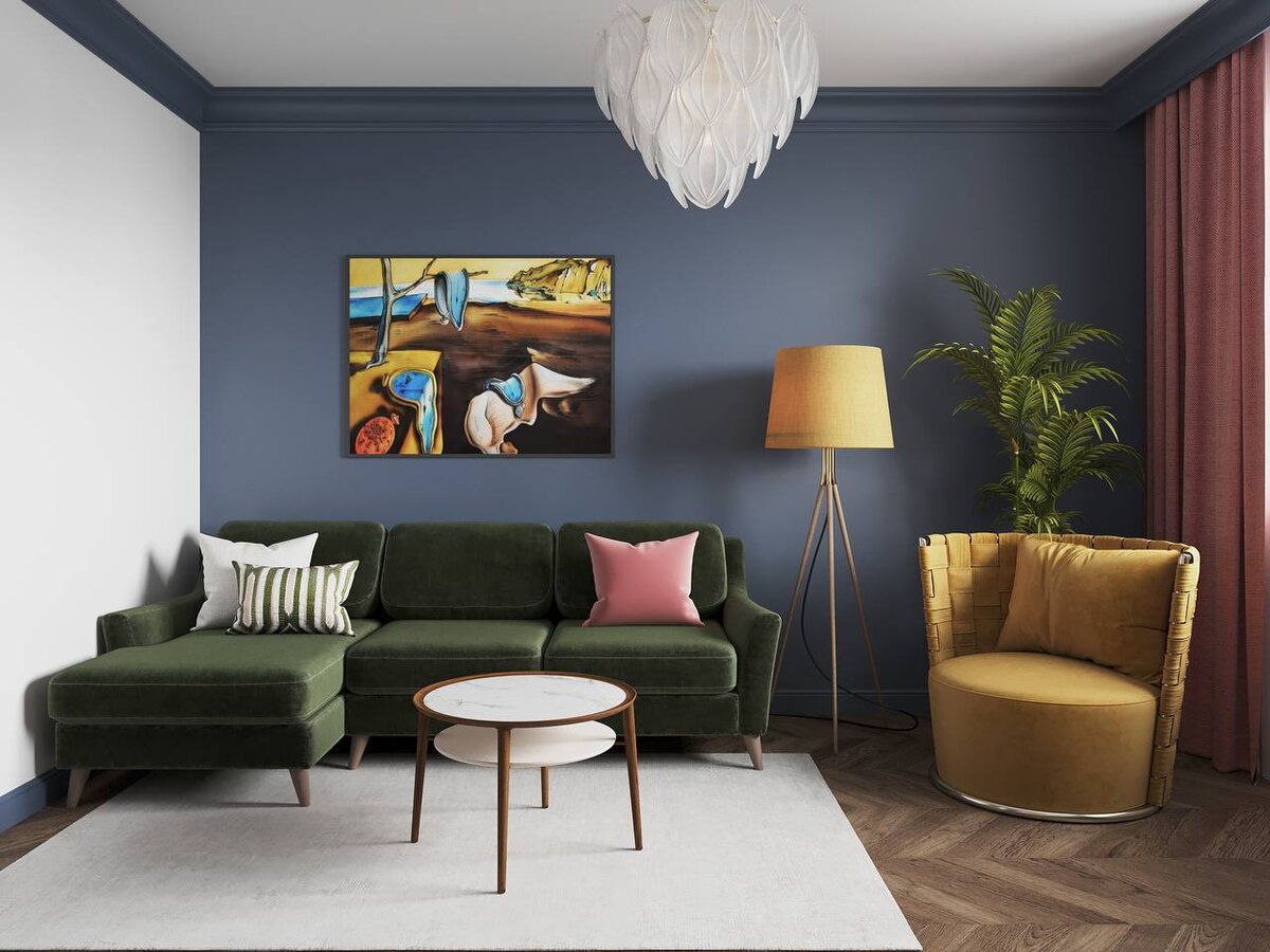 Дизайн и ремонт квартиры 72 кв.м на Перервинском бульваре от ГК «Поколение»