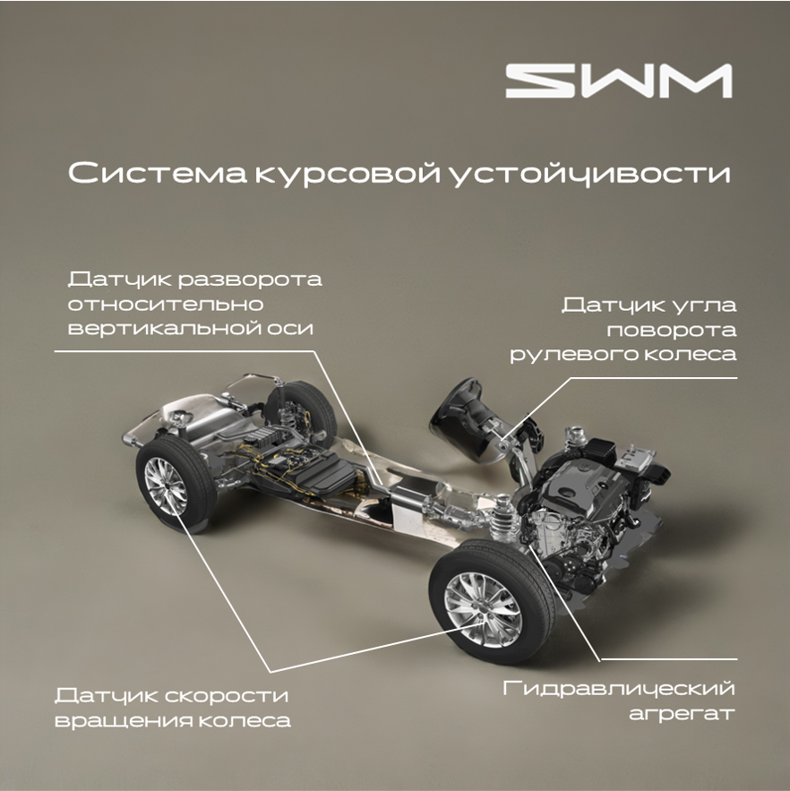 Система курсовой устойчивости ESP 9.3 SWM