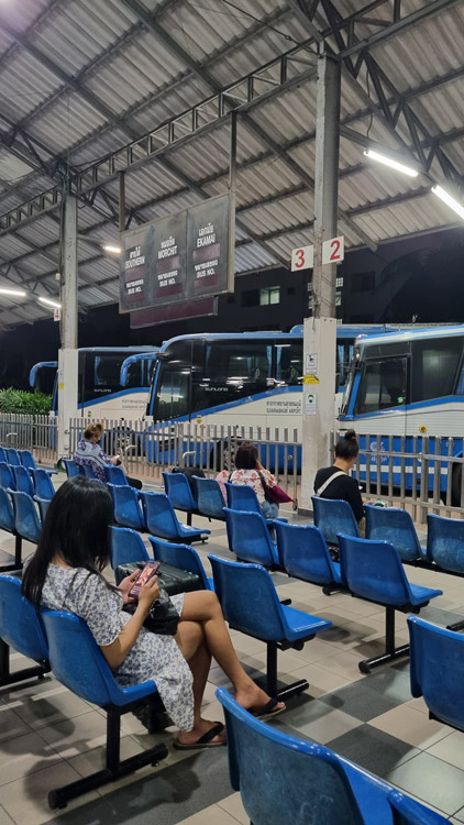 Северный автовокзал в Паттайе