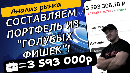 Портфель из голубых фишек-способен ли он обогнать рынок? Исследование!