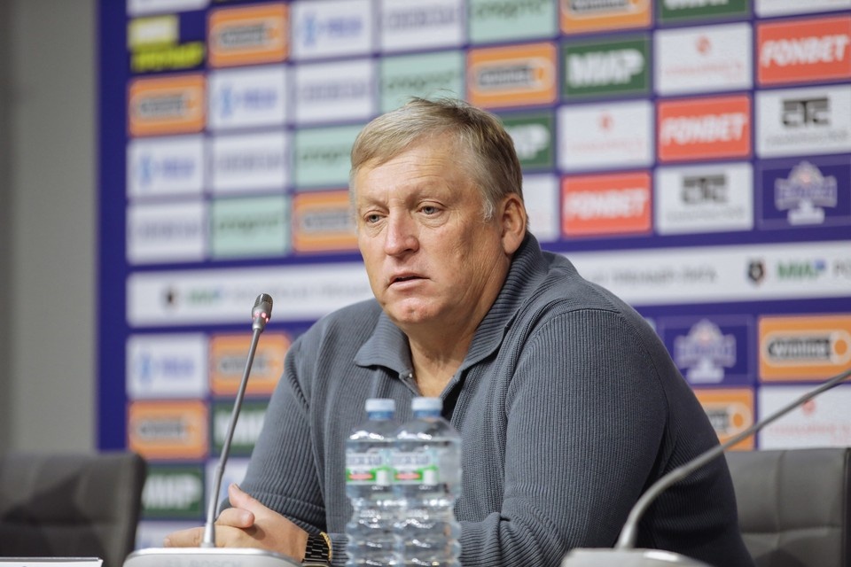    Игорь Осинькин подвел итоги матча с махачкалинским «Динамо». Сайт ПФК "Крылья Советов"