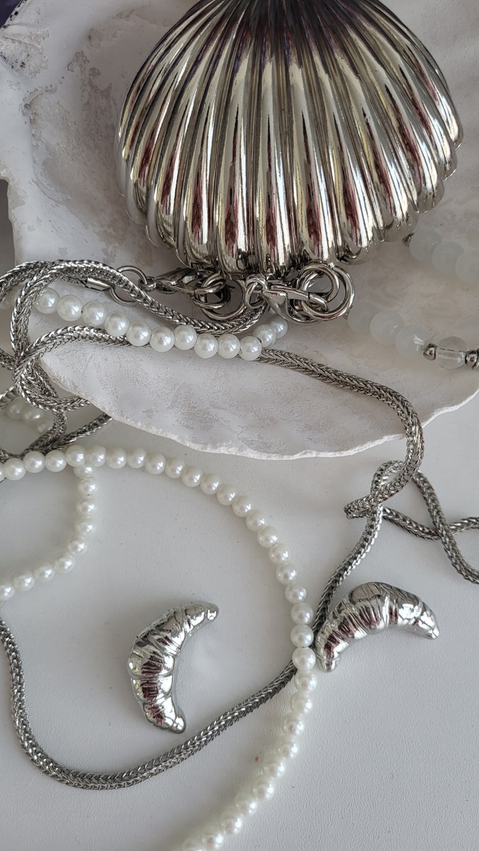 Милые броши круассаны