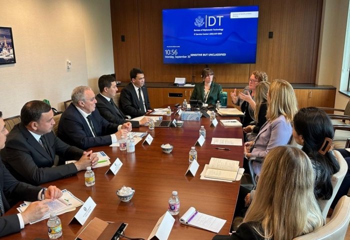 Встреча туркменской делегации с представителями США, 30 сентября 2024 года, Вашингтон, США