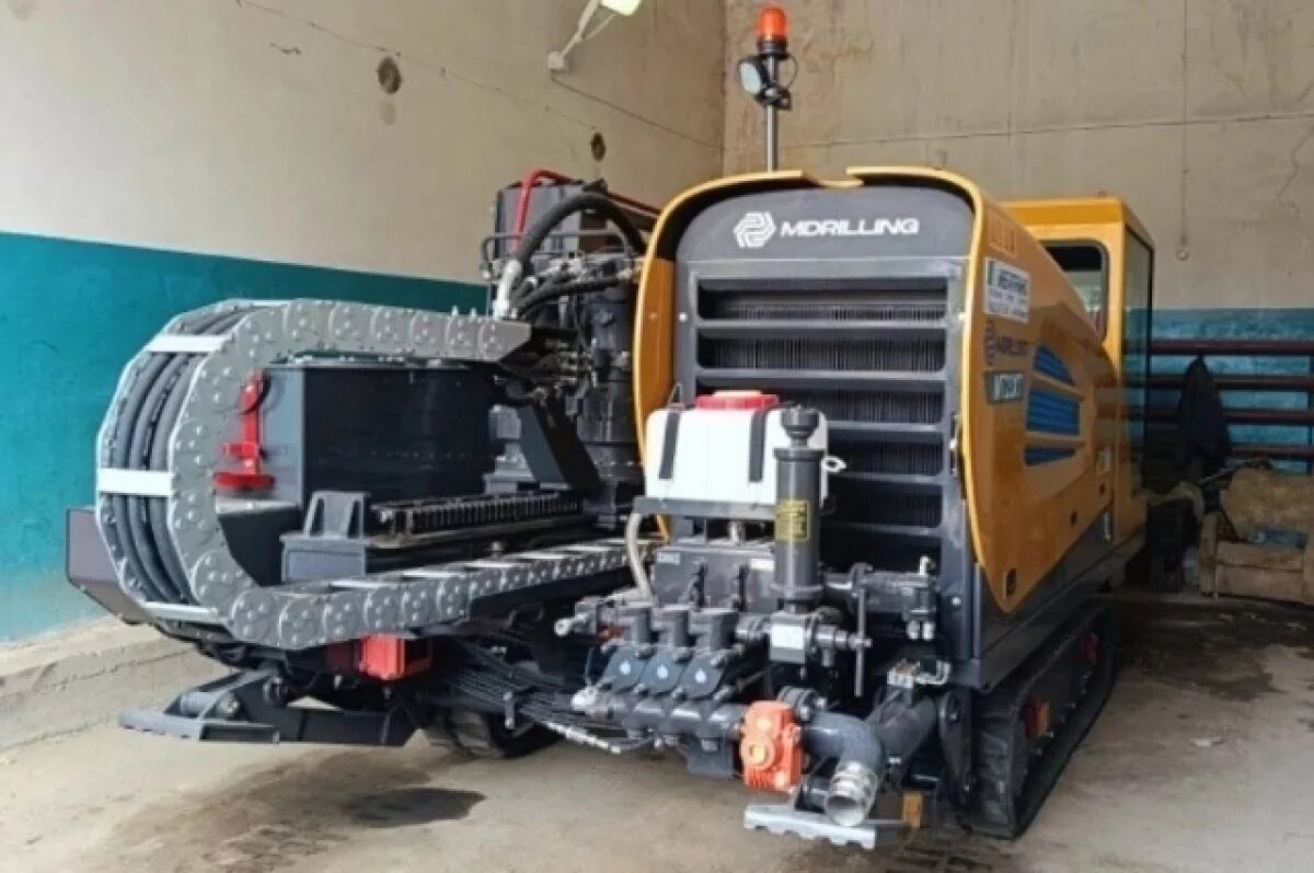    «Ульяновскводоканал» приобрёл установку горизонтального бурения