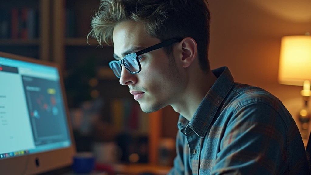 Krea видит типичного айтишника так