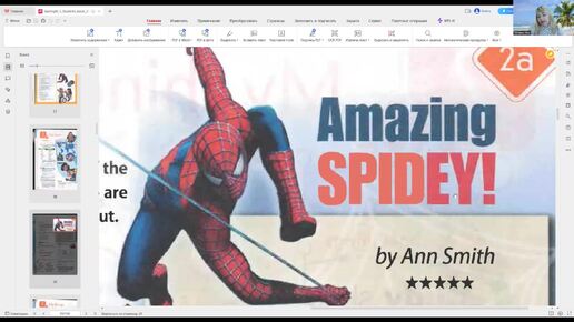 ГДЗ 5 класс Spotlight английский стр.37 упр.5 + чтение и перевод текста Amazing Spidey