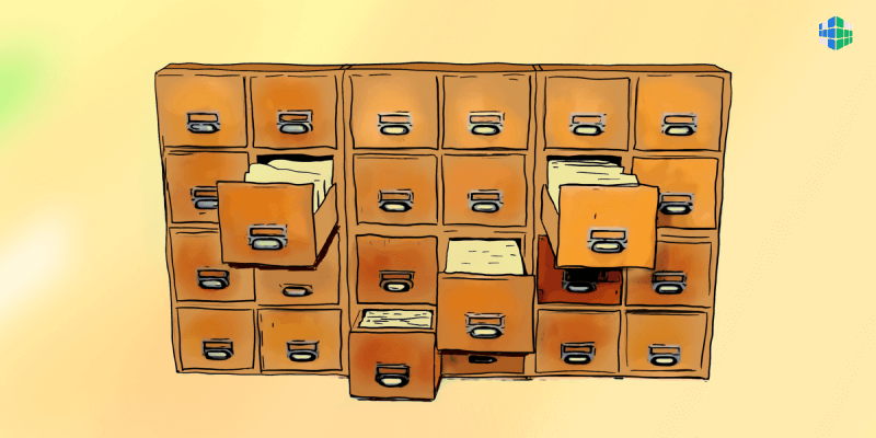 Ящик с карточками