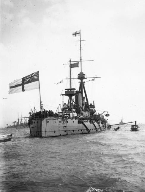 HMS Dreadnought. 1909 год © Topical Press Agency/ Getty Images
