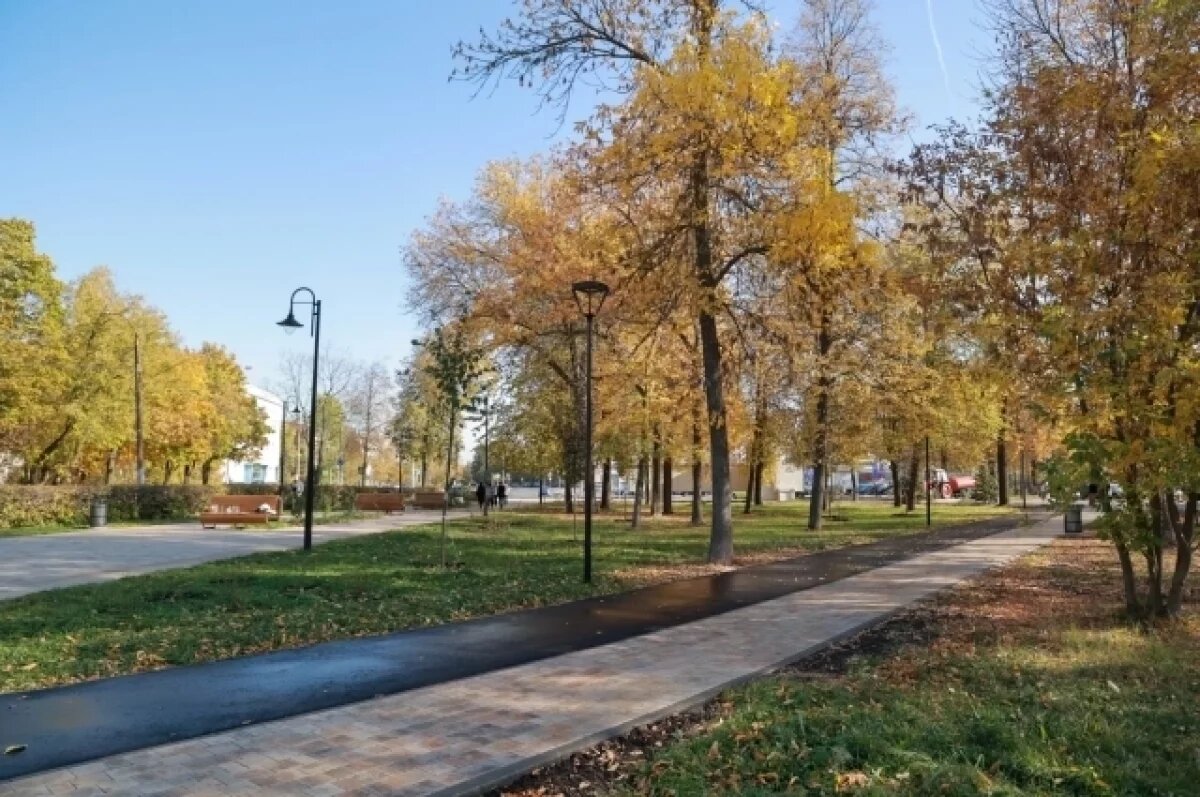    Территорию у ДК «Красное Сормово» благоустроили в Нижнем Новгороде