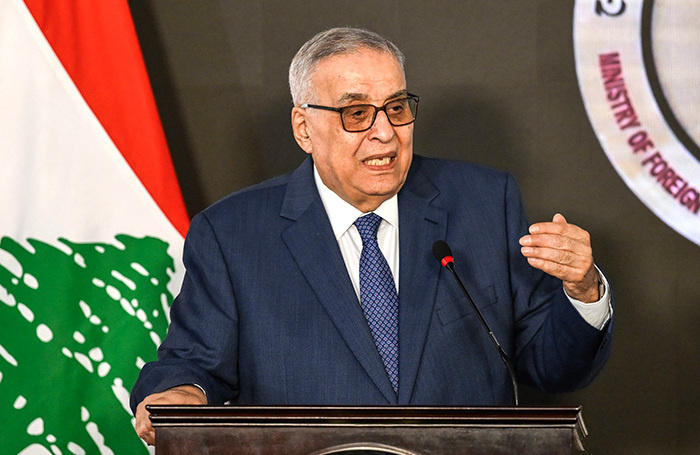    Глава МИД Ливана Абдалла Бу Хабиб.MOHAMED HOSSAM/EPA/TASS